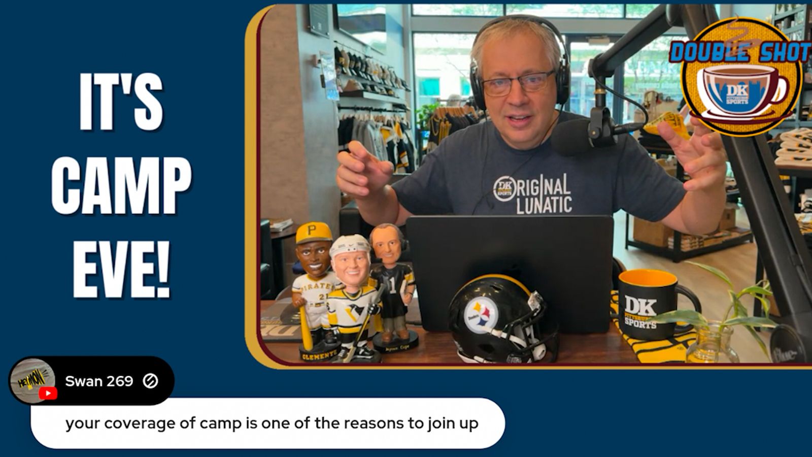 DK’s Double Shot of Steelers: Surprise of a lifetime! taken in Downtown (Videos)